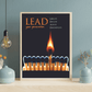 LEAD - Framed Poster