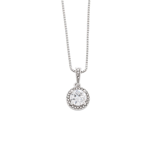 Aliyannah™ Eternal Hope Necklace - 14k White Gold Finish