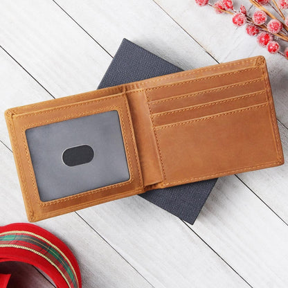 Bank of Dad - Graphic Leather Wallet