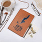 New Day, New Strength, New Thoughts - Graphic Leather Journal