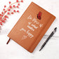 Do More Of What Makes You Happy - Graphic Leather Journal