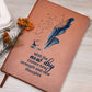 New Day, New Strength, New Thoughts - Graphic Leather Journal