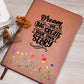 Dream Big and Create Your Own Story - Graphic Leather Journal