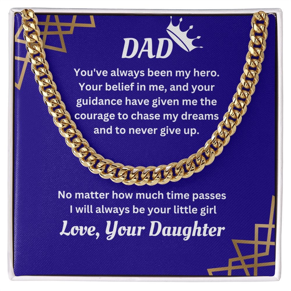 Dad, I'll Always Be Your Little Girl! Heart-warming Gift for Father's Day