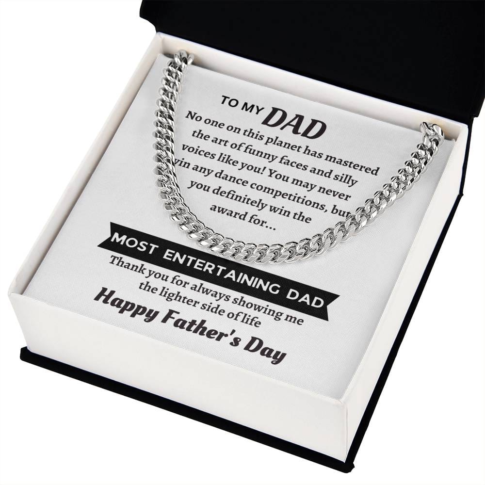 World's Most Entertaining Dad: Unique Gift for Fathers