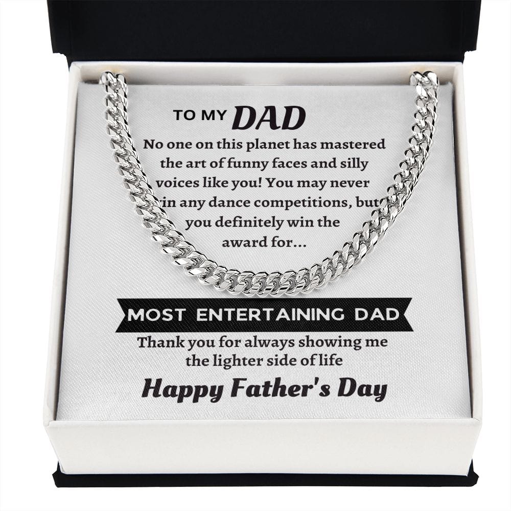 World's Most Entertaining Dad: Unique Gift for Fathers