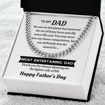 World's Most Entertaining Dad: Unique Gift for Fathers