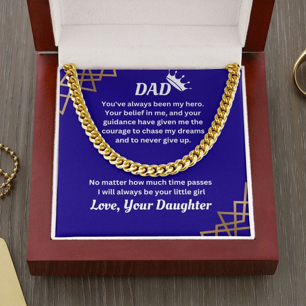 Dad, I'll Always Be Your Little Girl! Heart-warming Gift for Father's Day