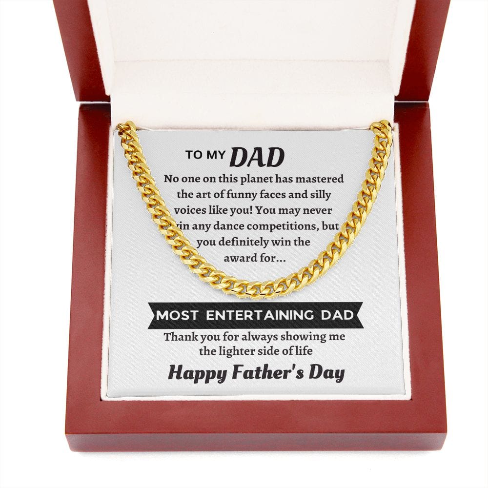 World's Most Entertaining Dad: Unique Gift for Fathers