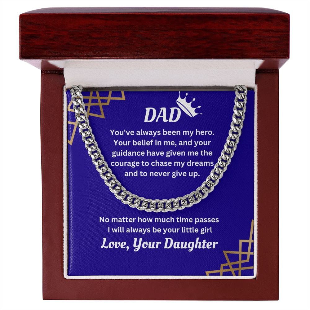 Dad, I'll Always Be Your Little Girl! Heart-warming Gift for Father's Day