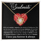 Soulmate, You're My Greatest Gift - Love Knot Necklace