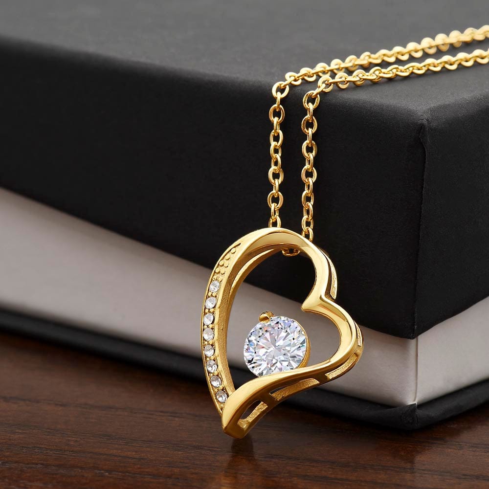 To My Beautiful Wife, You're My Everything - Forever Love Necklace