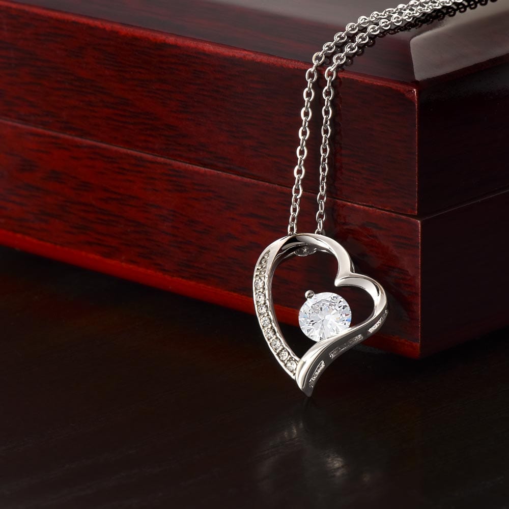 To My Beautiful Wife, You're My Everything - Forever Love Necklace