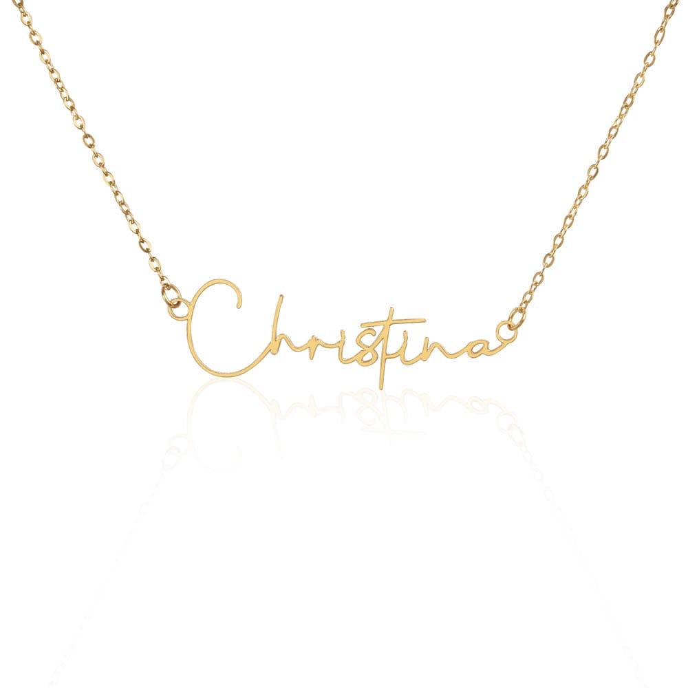 Sister, You Are Extraordinary - Signature Style Name Necklace