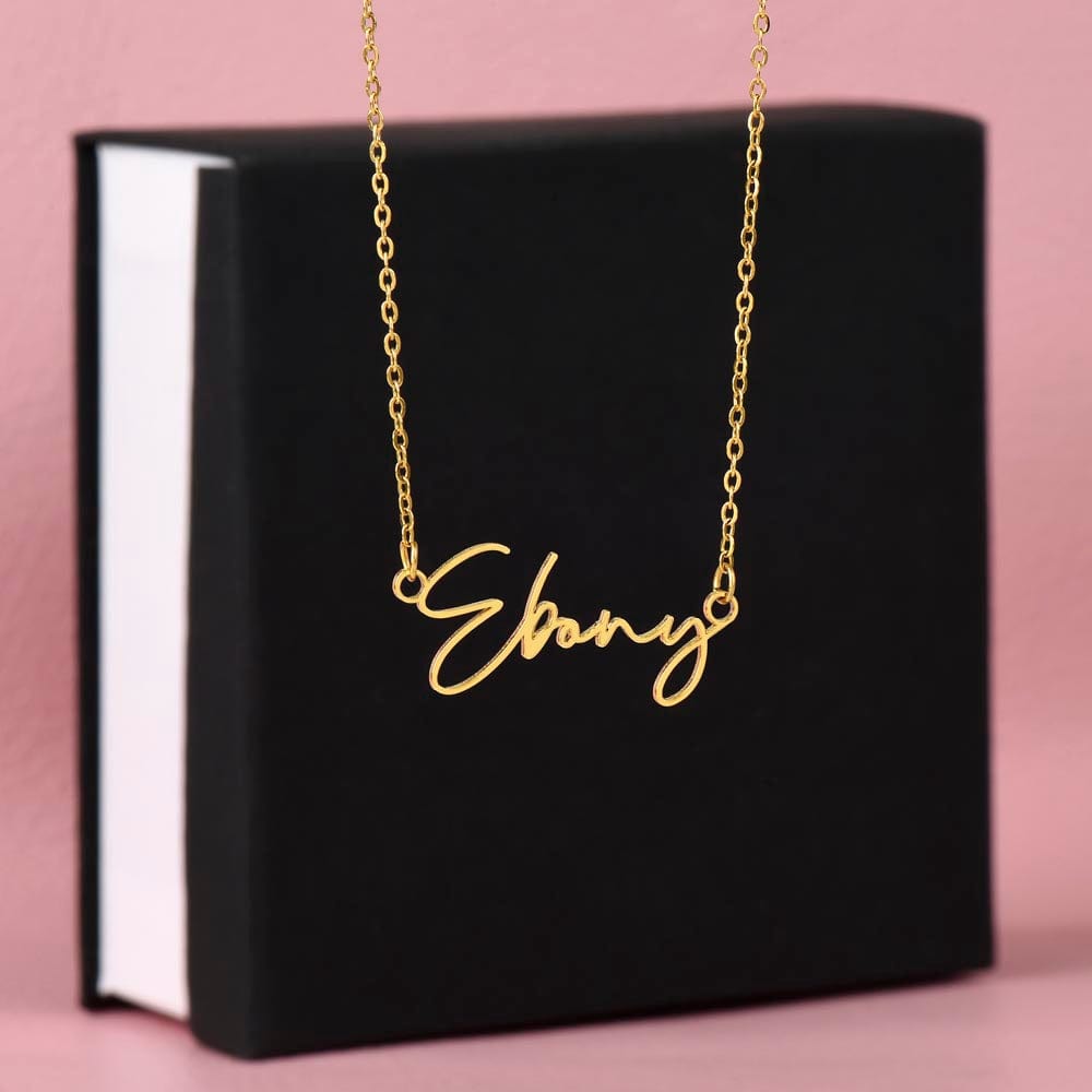 Sister, You Are Extraordinary - Signature Style Name Necklace