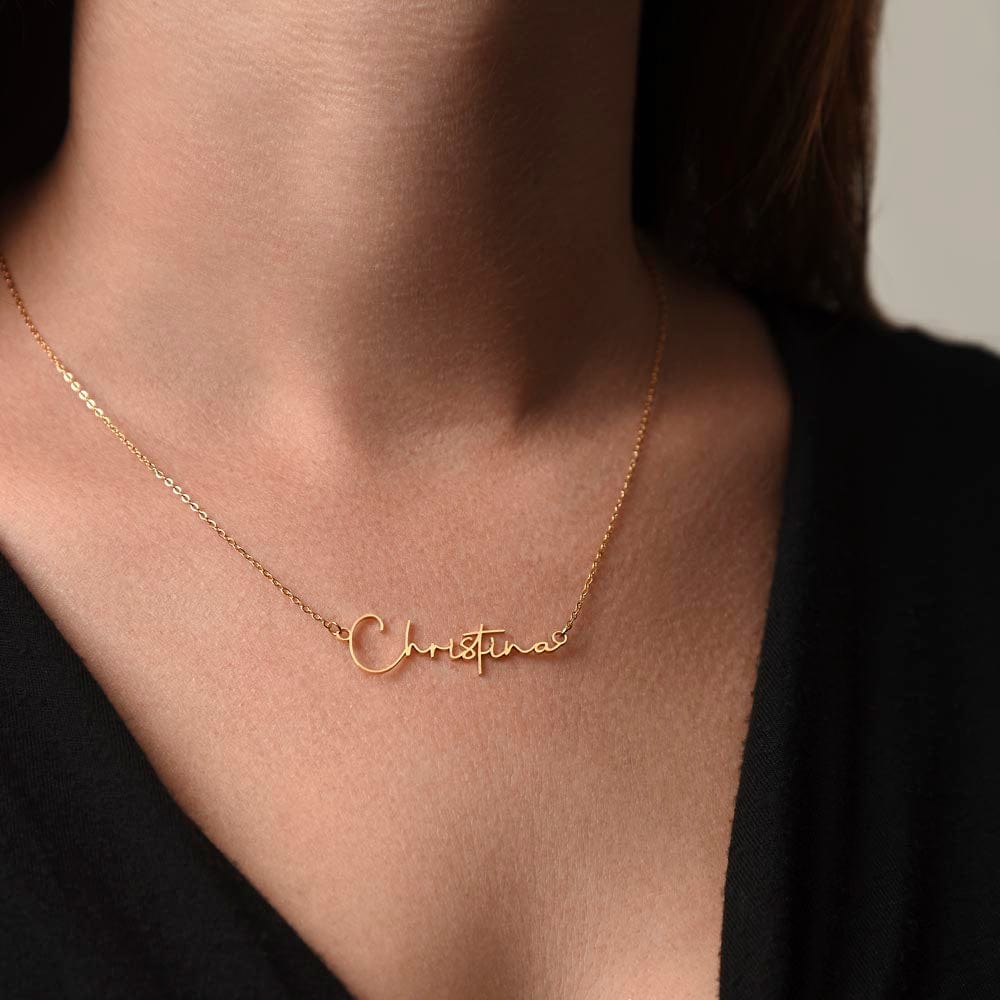 Sister, You Are Extraordinary - Signature Style Name Necklace