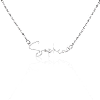 Aliyannah™ Signature Name Necklace