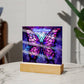 Magical Butterfly - Square Acrylic Plaque