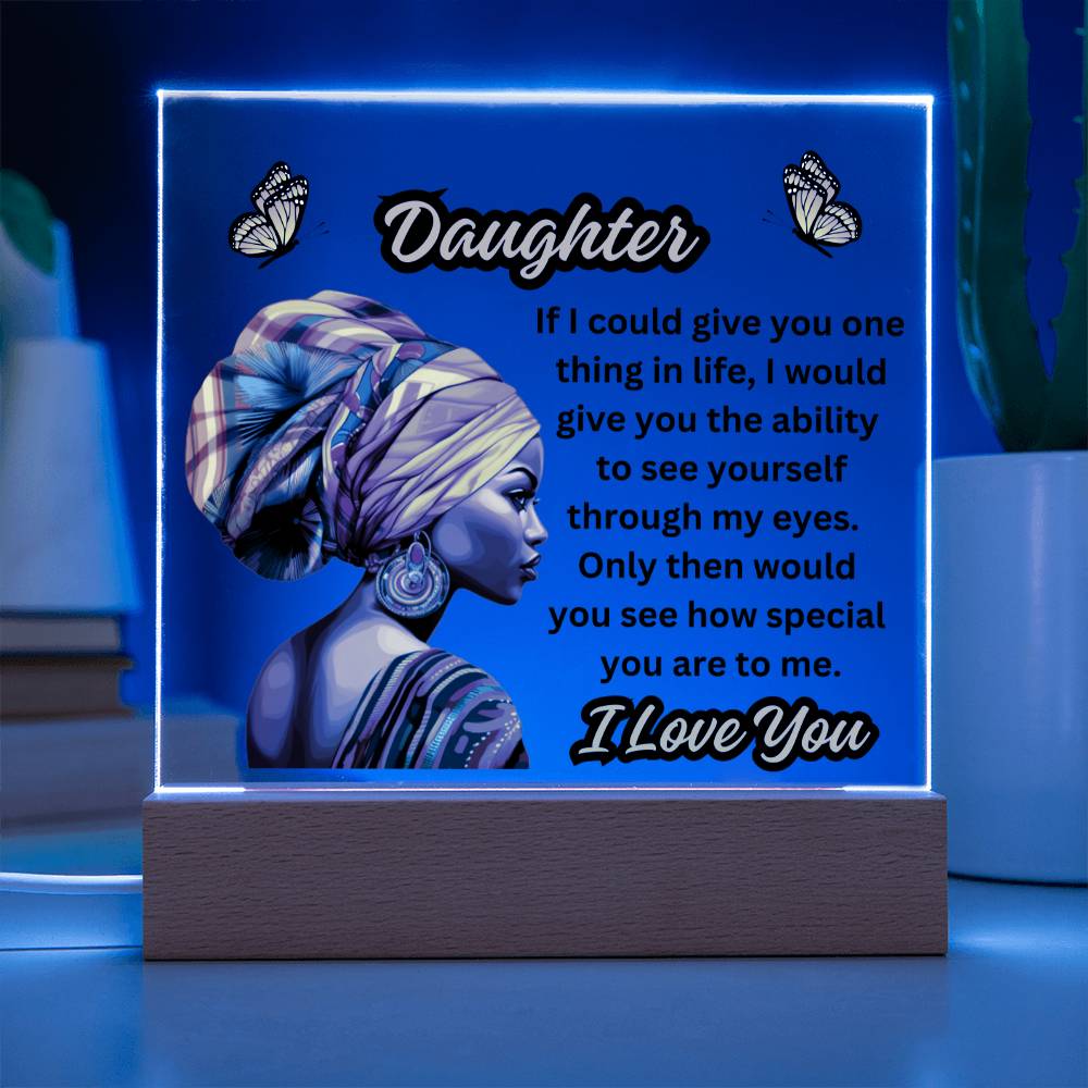 Daughter, You Are Special - Square Acrylic Plaque