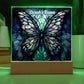 Magical Butterfly - Square Acrylic Plaque