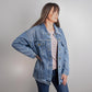 Mama Oversized Women's DTG Denim Jacket