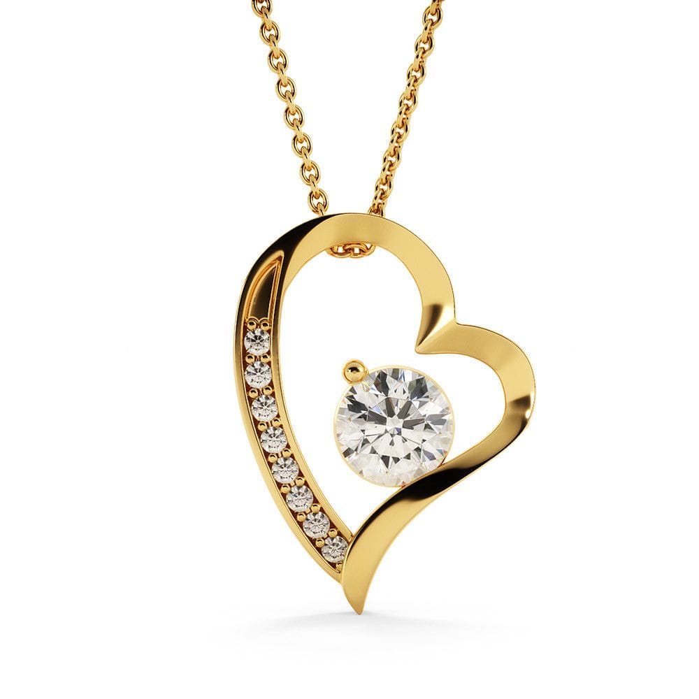 To My Beautiful Wife, You're My Everything - Forever Love Necklace