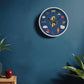 Fashion Girl - Wood Frame 10” Wall Clock