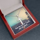 Live By Faith Artisan-Crafted Stainless Cross Necklace