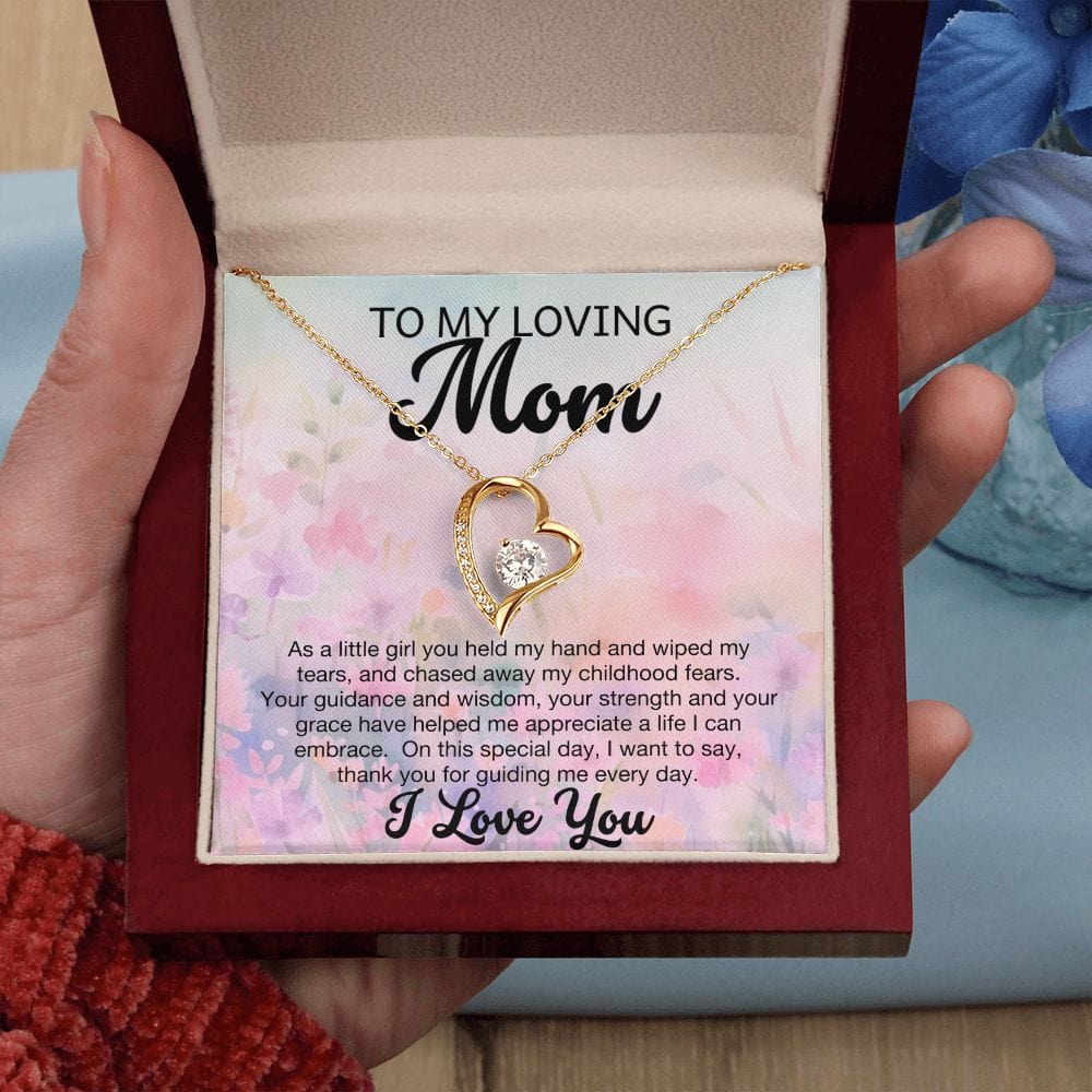 Mom, Thank You for Guiding Me - Forever Love Necklace