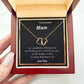 To My Beautiful Mum - 10K Everlasting Love Necklace