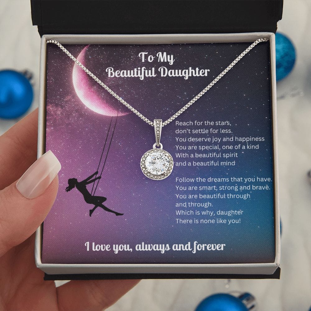 Daughter, Reach For the Stars -  Eternal Hope Necklace