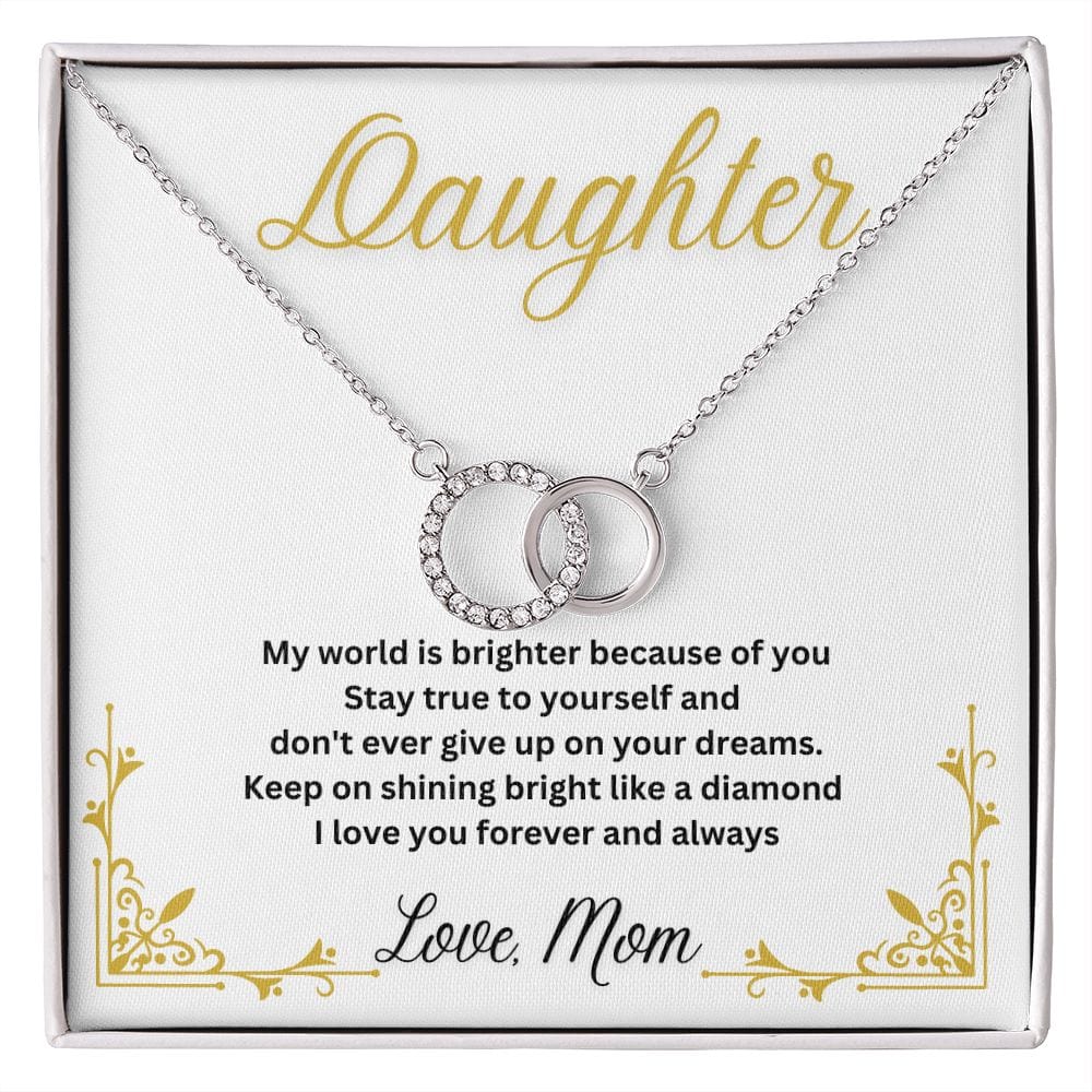 Daughter, Shine Bright - Perfect Pair Necklace