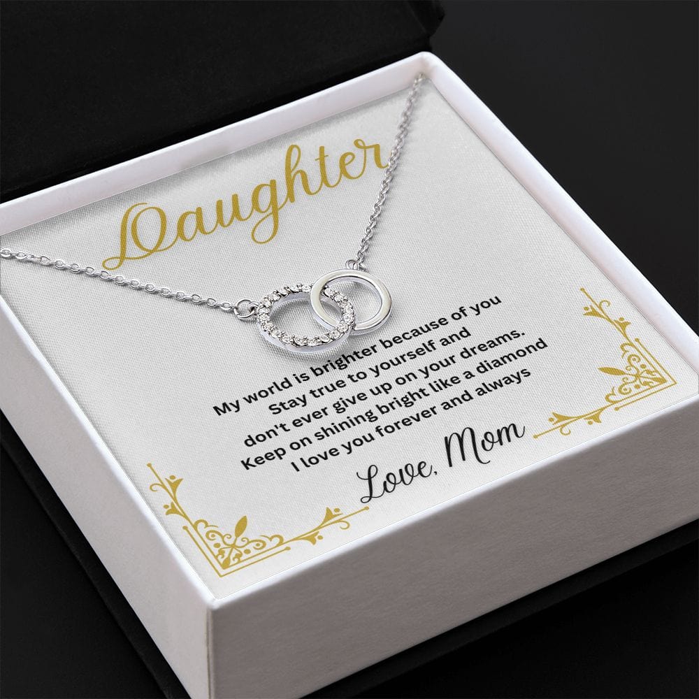 Daughter, Shine Bright - Perfect Pair Necklace