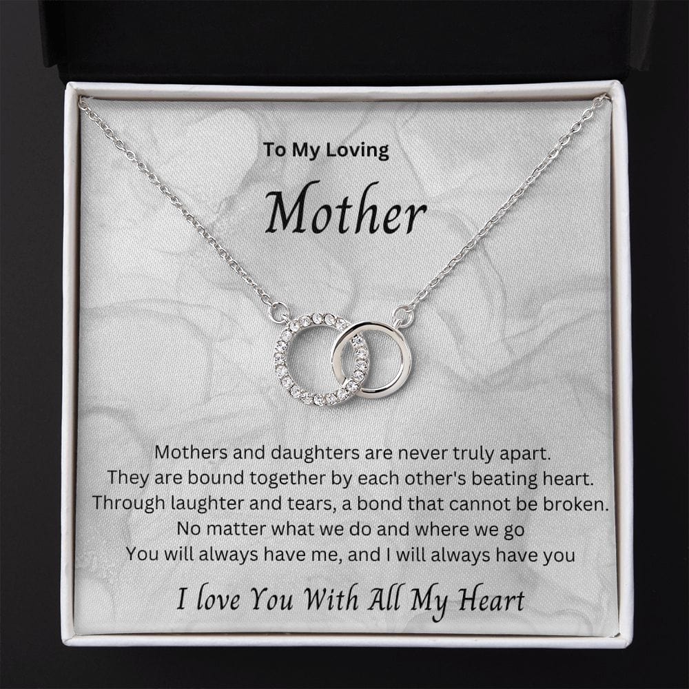 To My Loving Mother - Perfect Pair Necklace