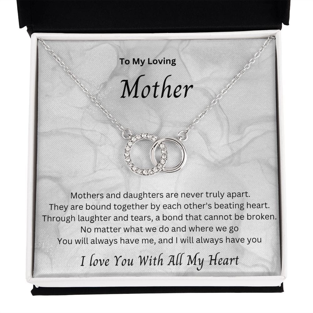 To My Loving Mother - Perfect Pair Necklace