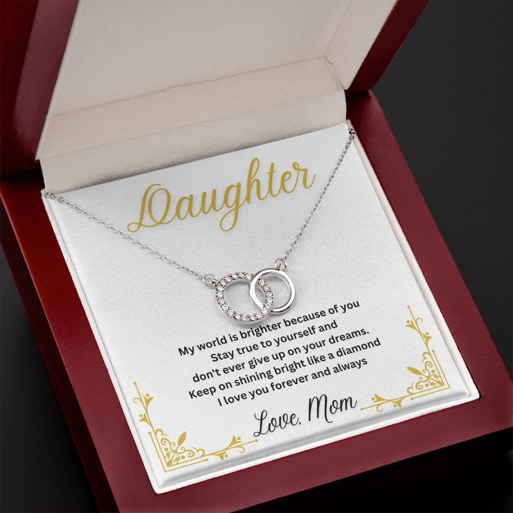 Daughter, Shine Bright - Perfect Pair Necklace