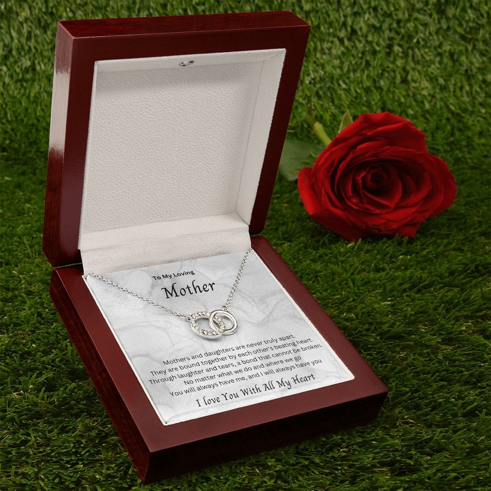 To My Loving Mother - Perfect Pair Necklace