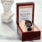 Express Your Endless Love: Husband, You Are My life - Openwork Watch