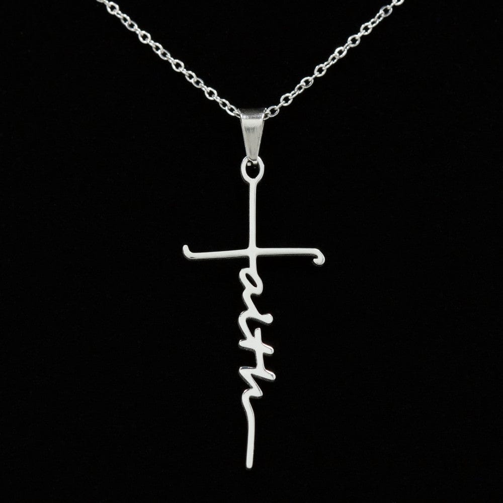 Living Faith Cross Necklace