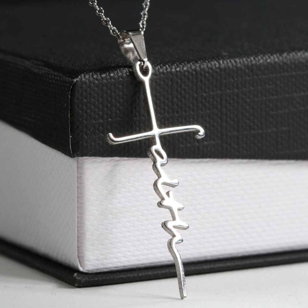 Living Faith Cross Necklace