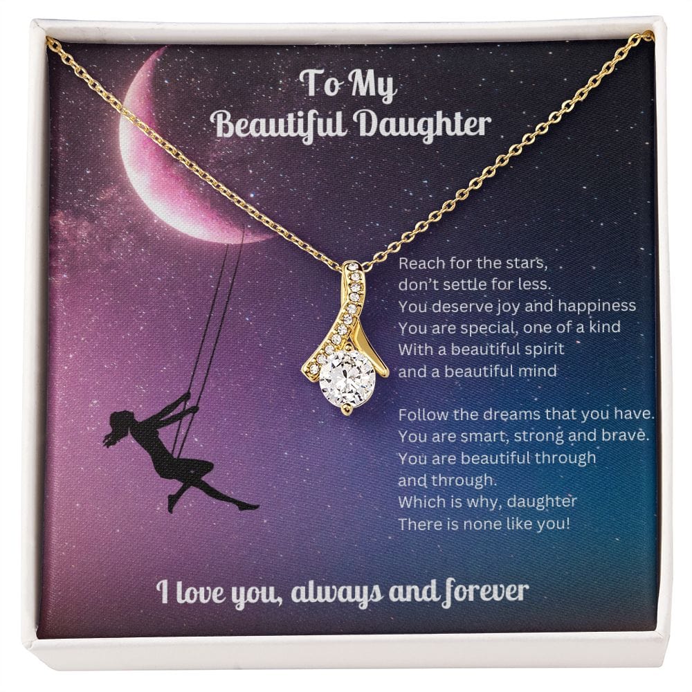 Daughter, Reach for the Stars - Alluring Beauty Necklace