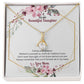 Daughter, Follow Your Dreams - Alluring Beauty Necklace