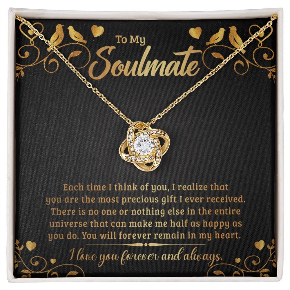 Soulmate - Love Knot Necklace