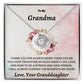 Necklace for Grandma - Love Knot Necklace