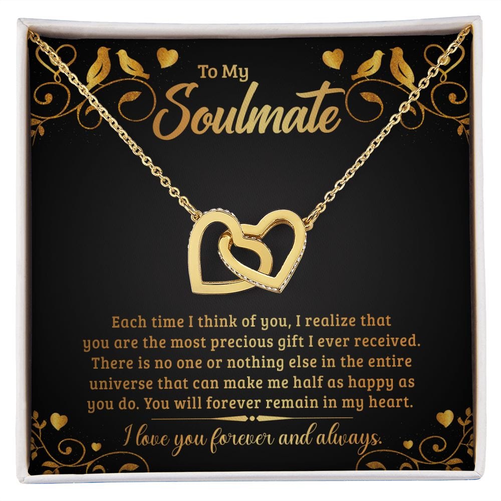 Soulmate - Interlocking Hearts Necklace