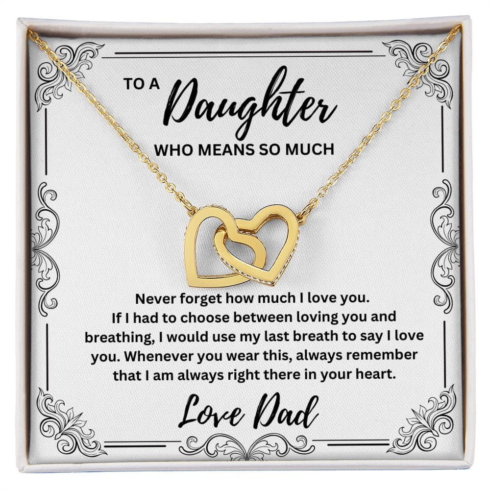 Daughter, You Mean So Much! - Love Dad