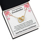 To My Wonderful Grandmother - Interlocking Hearts Necklace