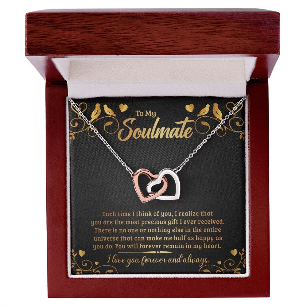 Soulmate - Interlocking Hearts Necklace