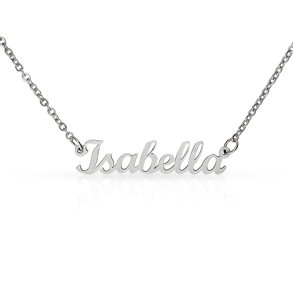 To My Future Wife, I Will Love You For Life - Custom Name Necklace