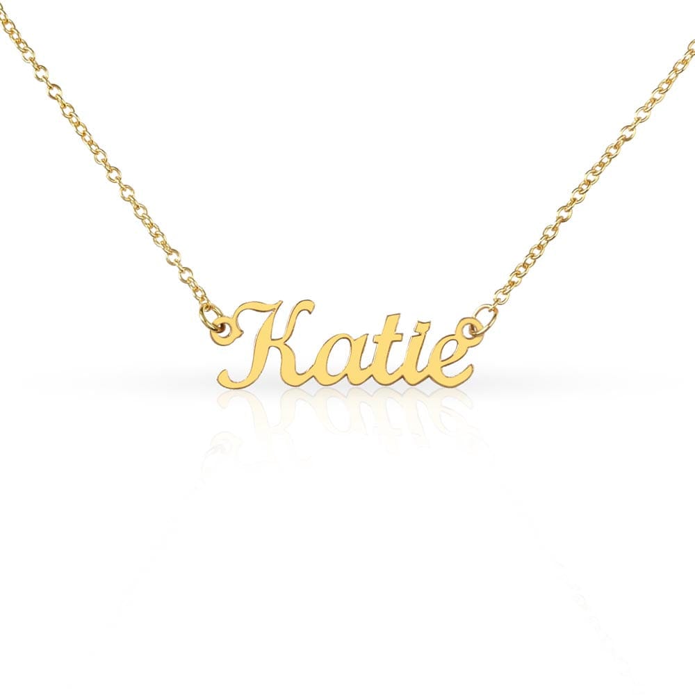 World's Best Mom - Personalized Name Necklace For Mom